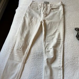 Everlane white jeans
